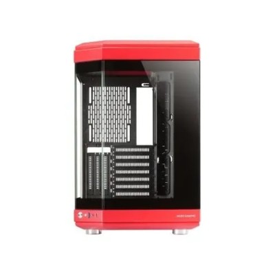 Caja Atx Semitorre Gaming Mars Gaming Mc3t Color Rojo Vista