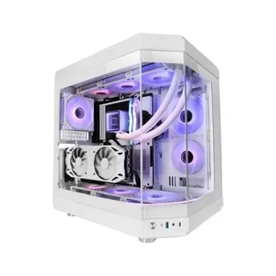 Caja Atx Semitorre Gaming Mars Gaming Mc3t Color Blanco Vista