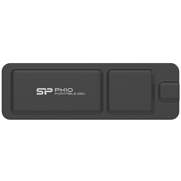 Silicon Power SSD PX10 2TB Externo ULTRA SLIM USB-C a 1050Mb/s Negro