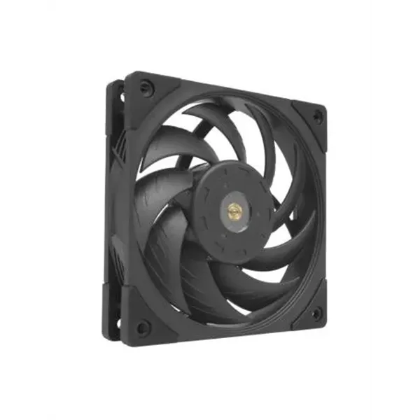 Ventilador Interno Mars Gaming Mfnc Black 12x12cm Rodamiento Fdb De Cobre Hiperbalanceado Ultrasilencioso Conexion Pwm