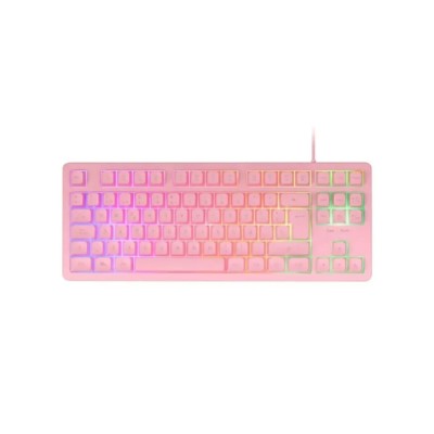 Teclado H-mech Gaming Mars Gaming Mk023 Color Rosa Tamaño