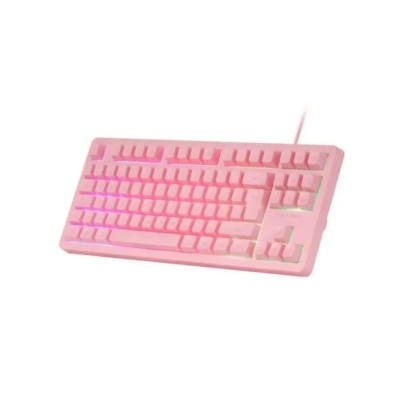 Teclado H-mech Gaming Mars Gaming Mk023 Color Rosa Tamaño