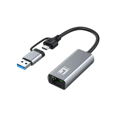 Adaptador Usb-c Level One Usb-0423 A Rj45 1x2.5 Gigabit Con