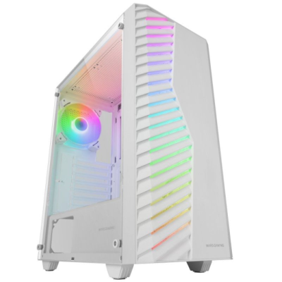 Mars Gaming MC-VOLT Blanca Caja ATX Gaming Ventilador y frontal