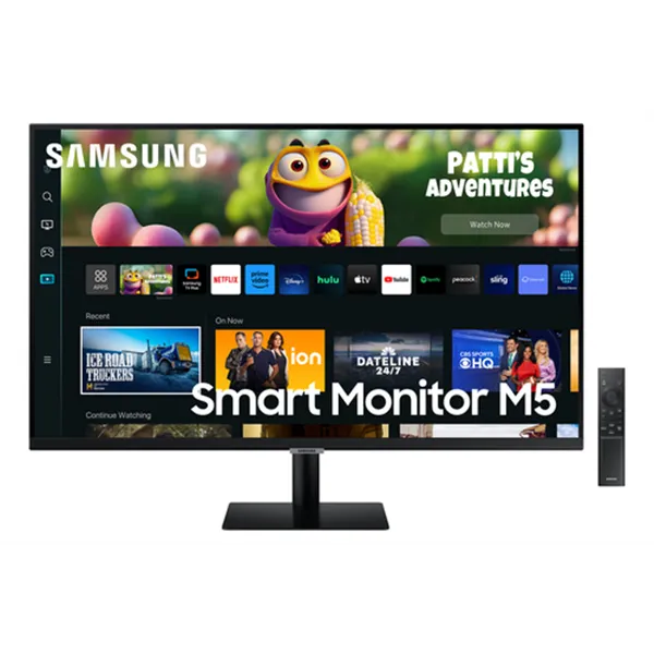 Monitor 27" Hdmi Samsung Ls27cm500euxen Smart Monitor Fhd Panel Va Wifi Mando A Distancia (netflix, Primevideo....