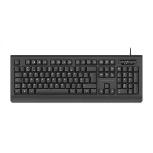 Teclado Usb Conceptronic Kayne01es Con Lector Dnie Compatible Con Dni 3.0 Y Tarjeta Sanitaria