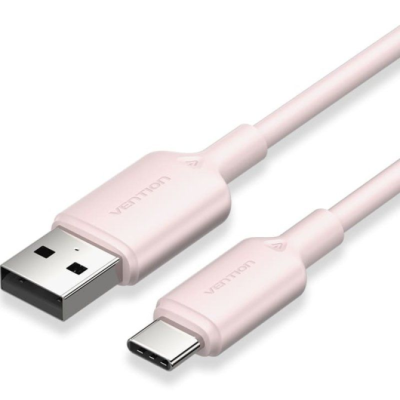 Cable USB 2.0 Tipo-C Vention CTQPF/ USB Tipo-C Macho - USB