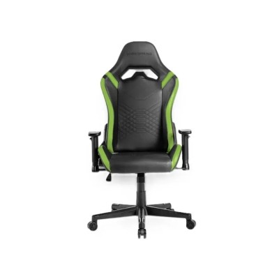 Silla Gamer Mars Gaming Mgcprobg Negra Con Detalle Verdes