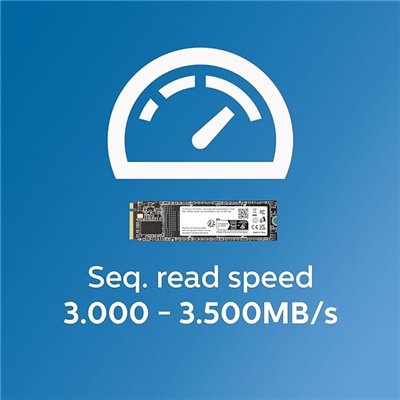 Philips M140 SSD 500GB NVMe a 3500MB/s PCIe 3.0 M.2 2280