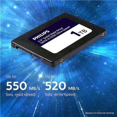 Philips S130 1TB SSD 2.5" SATA 6GB/s 550MB/s