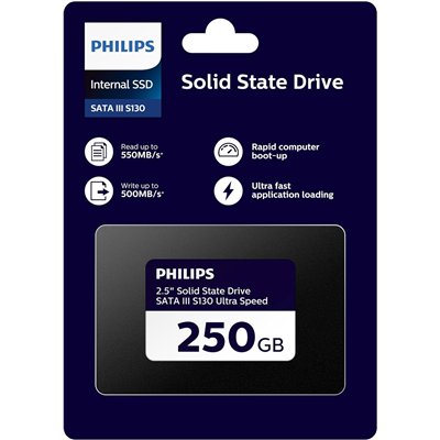 Philips S130 250GB SSD 2.5" SATA 6GB/s 550MB/s