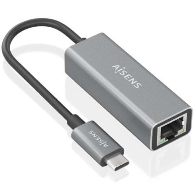 Adaptador USB 3.0 Aisens A109-0898/ USB Tipo-C Macho - RJ45