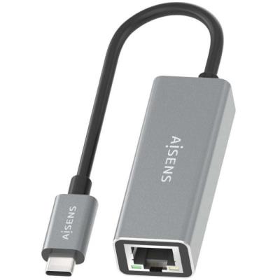 Adaptador USB 3.0 Aisens A109-0898/ USB Tipo-C Macho - RJ45