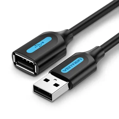 Cable Alargador USB 2.0 Vention CBIBI/ USB Macho - USB Hembra/