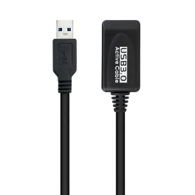 Cable Alargador USB 3.0 con Amplificador Nanocable 10.01.0311/