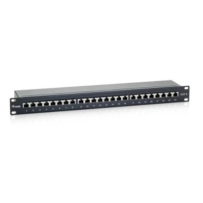 Patch Panel 24 Puertos Categoria 6 Apantallado Premium Color