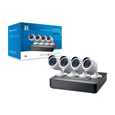 Kit Videovigilancia 1080p Level One Dsk-8001 8 Canales 4