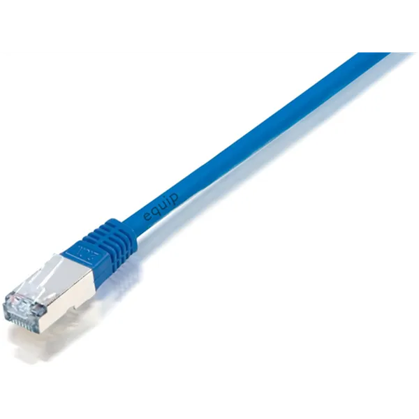 Equip 225436 cable de red Azul 10 m Cat5e F/UTP (FTP)