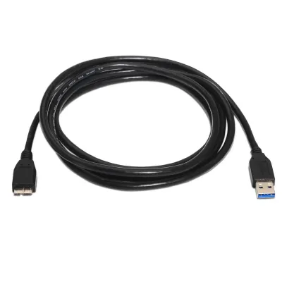 Cable USB 3.0 Aisens A105-0043/ USB Macho - MicroUSB Macho/ 1m/