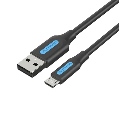 Cable USB 2.0 Vention COLBH/ USB Macho - MicroUSB Macho/ 2m/