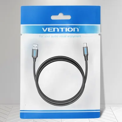 Cable USB 2.0 Vention COMBD/ USB Macho - MiniUSB Macho/ 50cm/