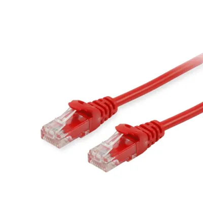 Equip 603021 cable de red Rojo 0,5 m Cat6a U/UTP (UTP)