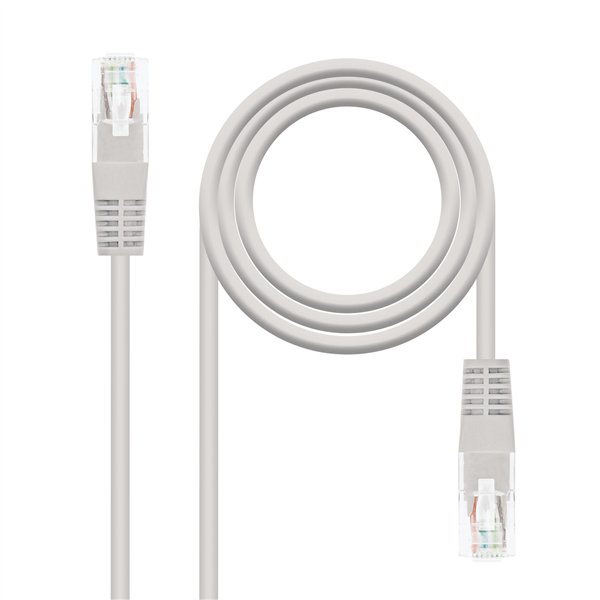 Nanocable Cable de Red RJ-45 Cat. 6 UTP LSZH AWG24 1m Gris