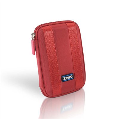 TooQ TQBC-E2502 funda para disco duro externo Rojo