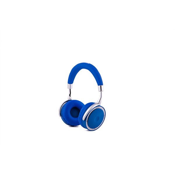 CoolBox COO-AUB-12BL auricular y casco Auriculares Inalámbrico y alámbrico Diadema Llamadas/Música Bluetooth Azul, Blanco