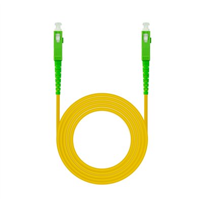 Nanocable Cable de Fibra Óptica SC/APC a SC/APC Monomodo