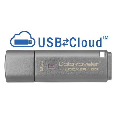 Kingston Technology DataTraveler Locker+ G3 8GB unidad flash