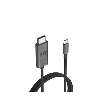 LINQ byELEMENTS 8K/60Hz USB-C to DisplayPort Pro Cable 2m