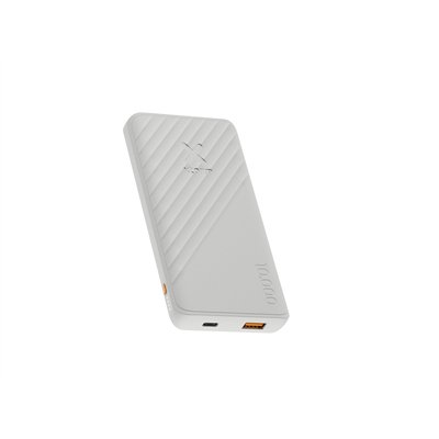 Xtorm 15W FastCharge Go2 Powerbank 10.000 - Blanco ceniza