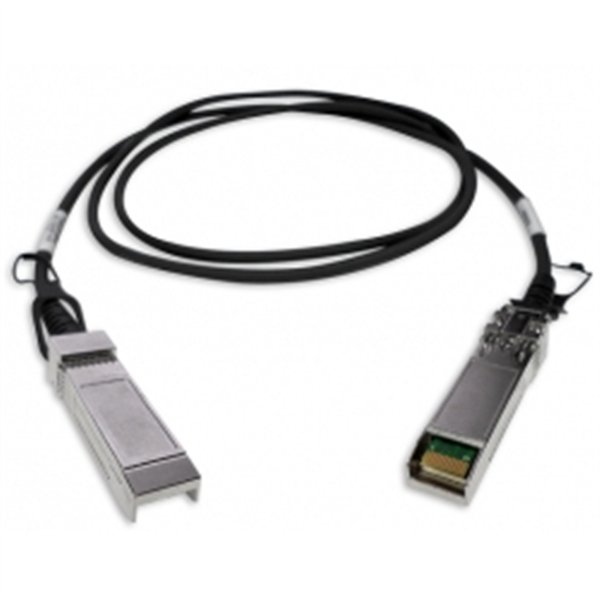 QNAP CAB-DAC15M-SFPP-A02 Cable de fibra óptica e InfiniBand 1,5 m SFP+ Negro