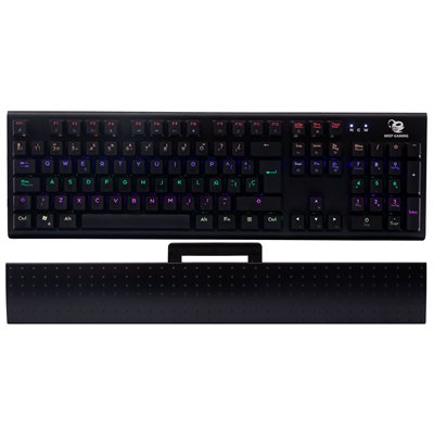 Deep Gaming DeepSolid teclado Juego USB QWERTY Español Negro