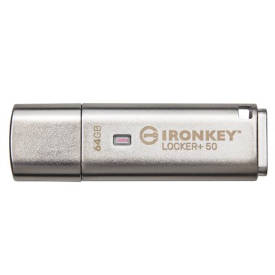 Kingston Technology IronKey Locker+ 50 unidad flash USB 64 GB