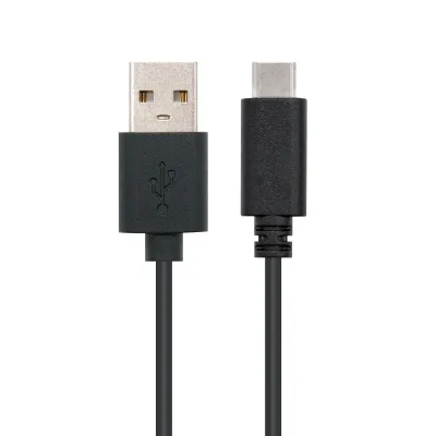 Cable USB 2.0 Nanocable 10.01.2101/ USB Tipo-C Macho - USB