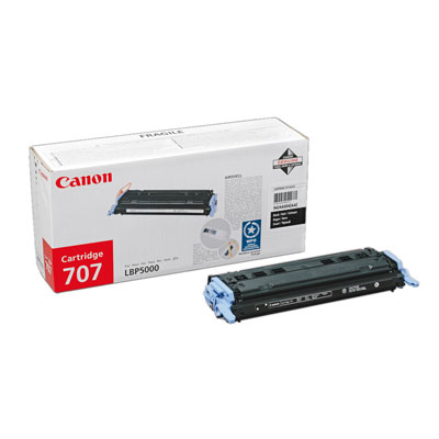 Canon 707 Black Toner Cartridge cartucho de tóner 1 pieza(s)