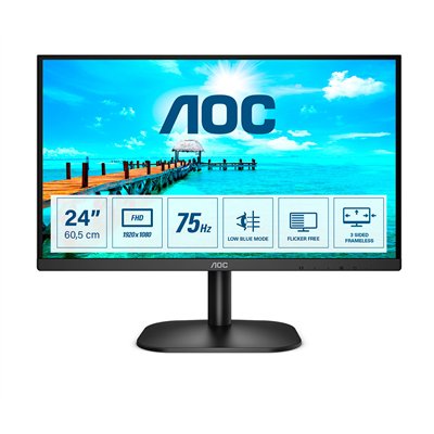 AOC B2 24B2XDM pantalla para PC 60,5 cm (23.8") 1920 x 1080