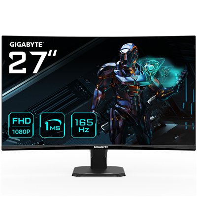 GIGABYTE GS27F 27" Monitor de Juego FHD - 1920 x 1080, 165Hz