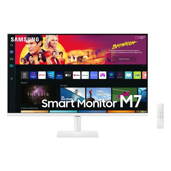 Samsung M70B pantalla para PC 81,3 cm (32") 3840 x 2160 Pixeles 4K Ultra HD LCD Blanco