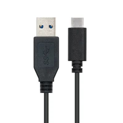 Cable USB 3.1 Nanocable 10.01.4001/ USB Tipo-C Macho - USB