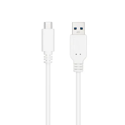 Cable USB 3.1 Nanocable 10.01.4001-L150-W/ USB Tipo-C Macho -