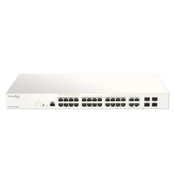 D-Link DBS-2000-28MP switch Gestionado L2 Gigabit Ethernet (10/100/1000) Gris