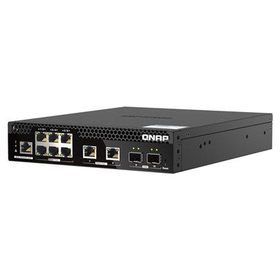 QNAP QSW-M2106PR-2S2T switch Gestionado L2 10G Ethernet