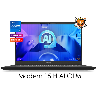 MSI Modern 15 H C13M-082XES Intel Core i7-13620H 32GB 512GB SSD