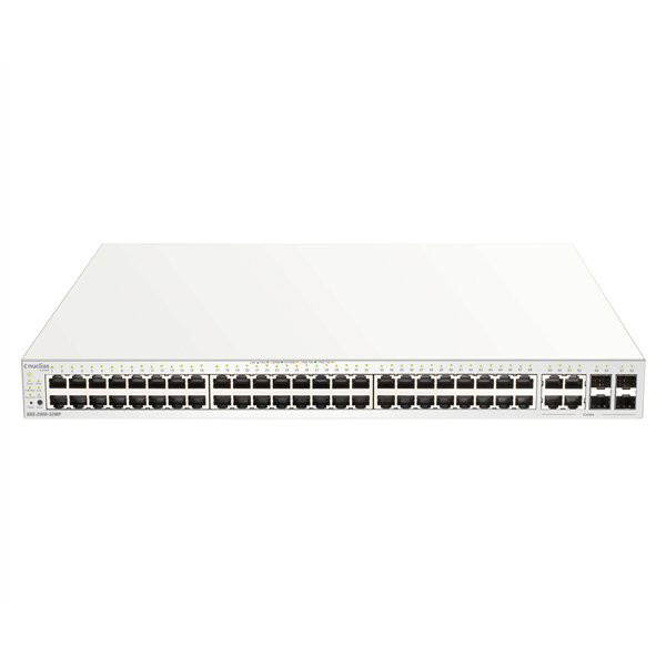 D-Link DBS-2000-52MP switch Gestionado L2 Gigabit Ethernet (10/100/1000) Energía sobre Ethernet (PoE) Gris