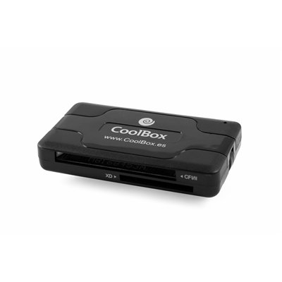 CoolBox CRE 050 lector de tarjeta USB 2.0 Negro