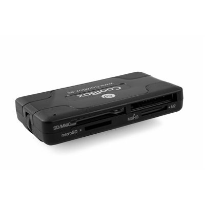 CoolBox CRE 050 lector de tarjeta USB 2.0 Negro