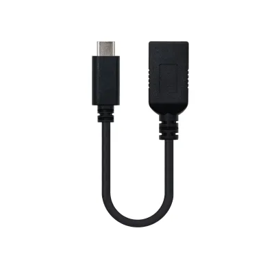 Cable USB 3.1 Nanocable 10.01.4201/ USB Tipo-C Macho - USB